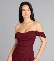 Hope Glitter A-Line Formal Dress