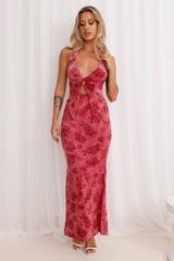 Tea Party Maxi Skirt Pink