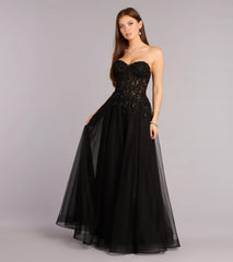 Kennedy Tulle A-Line Ball Gown
