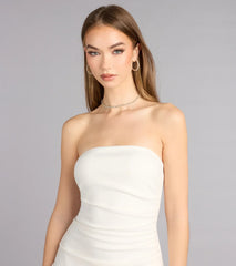 Simple Yet Stunning Crepe Mini Tube Dress
