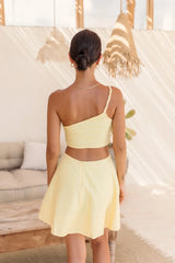 Beginning Of Love Dress Yellow