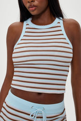 Emma Striped Tank Top - Verona Stripe