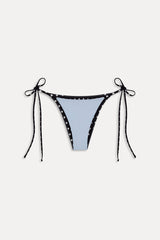 Mackenzie Reversible Cheeky Bikini Bottom - Frost