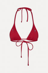 x OREBELLA Paradise Halter Bikini Top - Valentine
