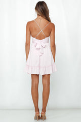 Sipping Mezcal Dress Light Pink