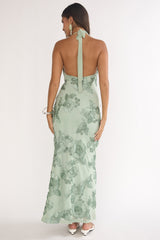 Kirralée Embellished Maxi Dress Aqua