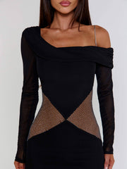 Lumina Black Maxi Dress