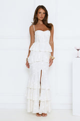 Secret Grove Maxi Dress White