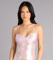 Murielle Sequin Mermaid Formal Dress