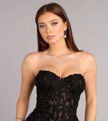Kennedy Tulle A-Line Ball Gown
