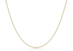 Choker Classic Beaded Chain - Gold