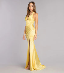 Jaycee Satin Corset Mermaid Dress