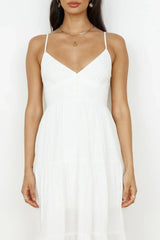 Share The Love Maxi Dress White