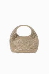 Loeffler Randall Kenzie Mini Gold Bucket Clutch
