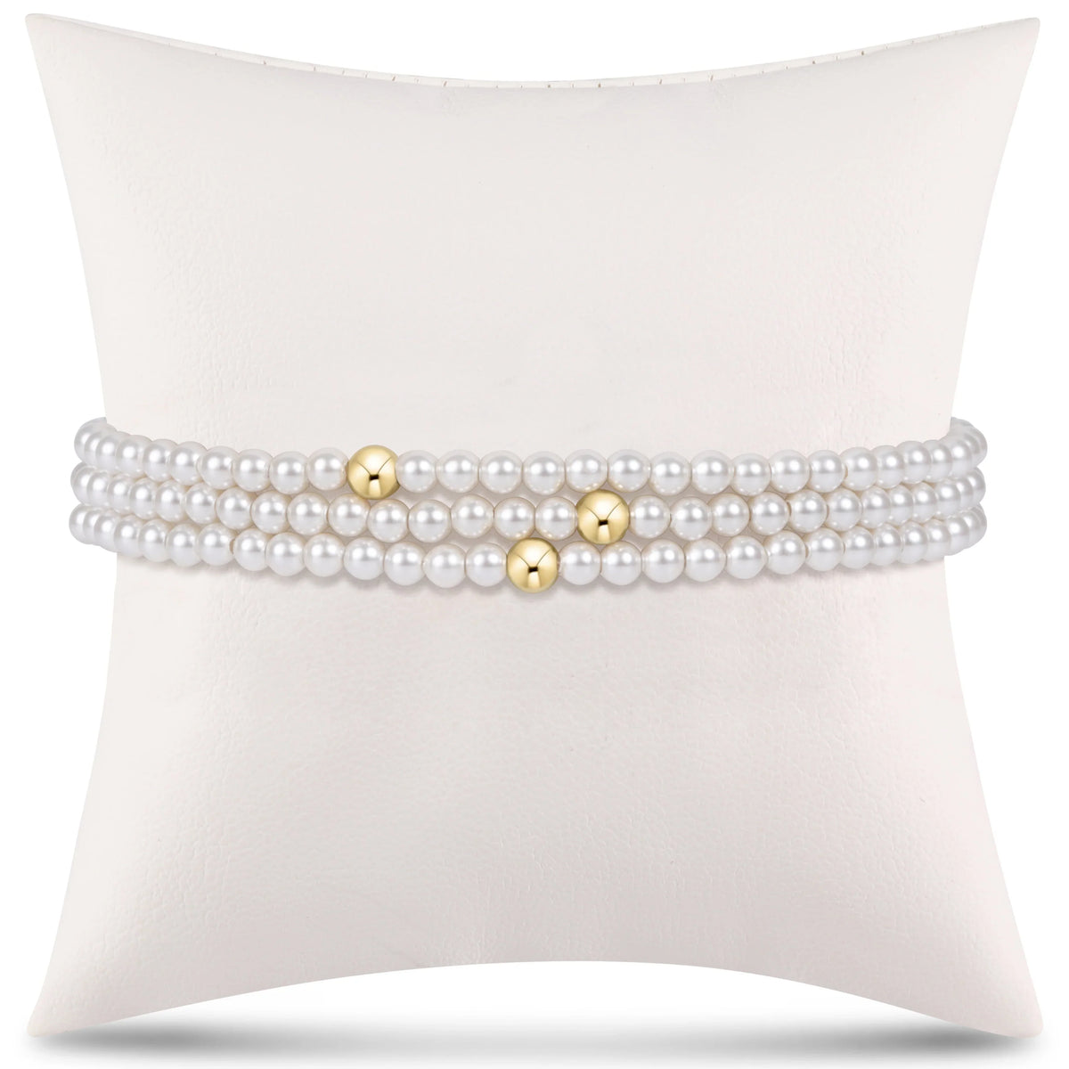 classic pearl stack - 3mm