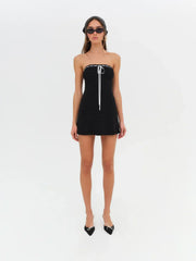 Mayfair Crochet Mini Dress