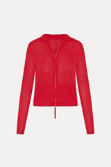 x JENNIE Atlas Knit Hoodie - Lip Tint