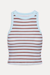 Emma Striped Tank Top - Verona Stripe