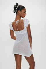 Eloise Crochet Mini Dress - Angel's Meadow