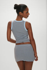 Marialla Mini Skort - Montauk Stripe