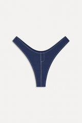 x BELLA HADID Full Moon Bikini Bottom - Summer Denim