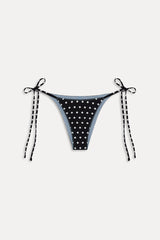 Mackenzie Reversible Cheeky Bikini Bottom - Frost