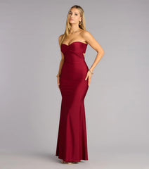 Monae Tie-Back Mermaid Formal Dress