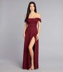 Hope Glitter A-Line Formal Dress