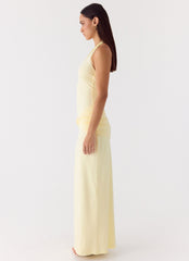 Maribelle Maxi Dress Lemon