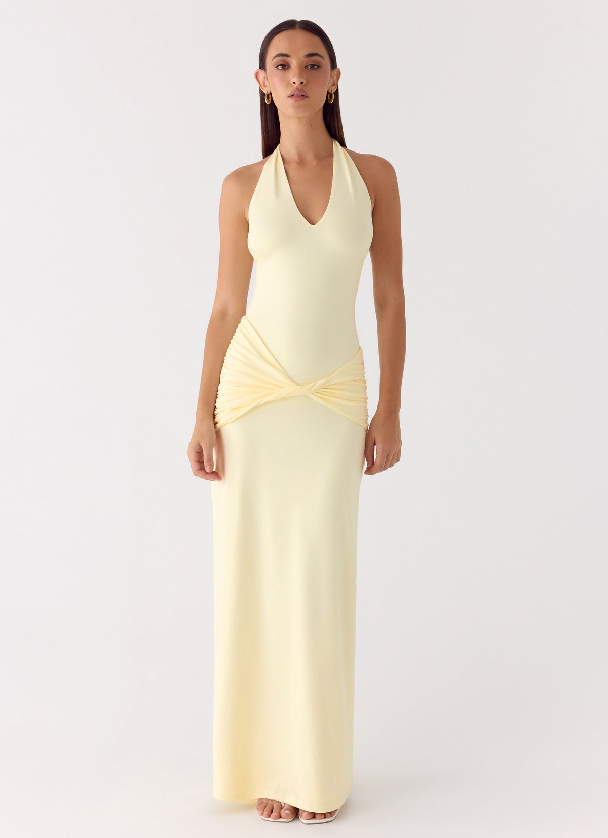 Maribelle Maxi Dress Lemon